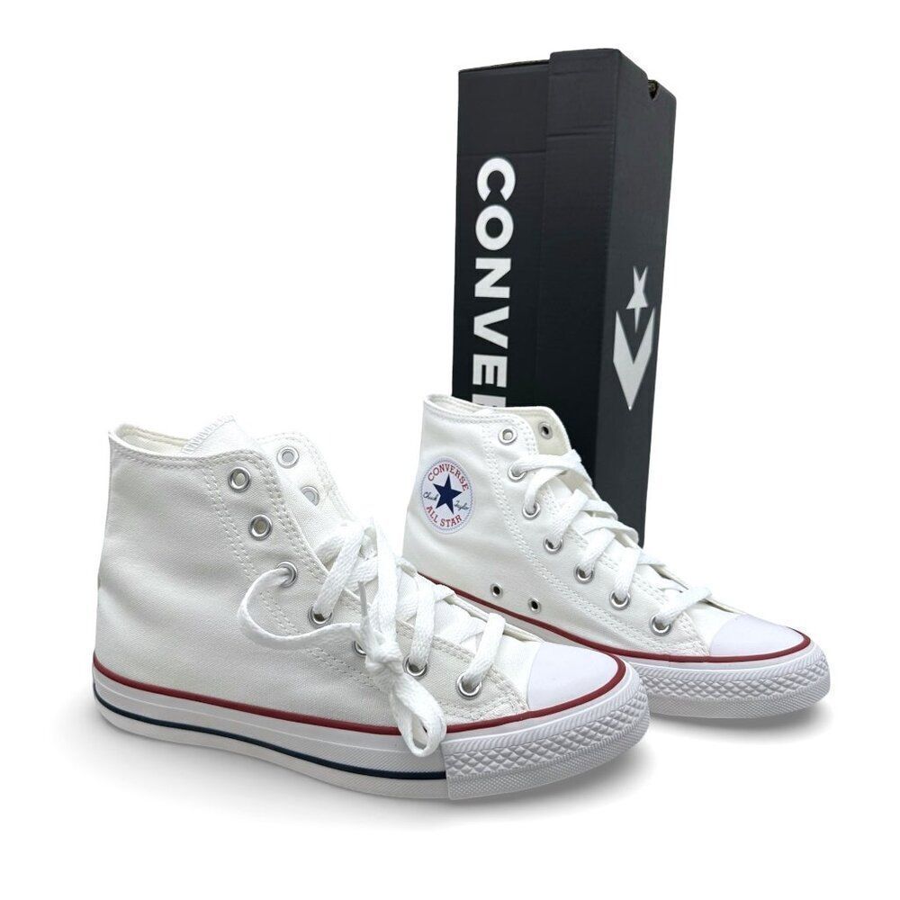 Converse Chuck Taylor All Star Hi Optical White M7650C Hi-Top Men’s 6 Women’s 8